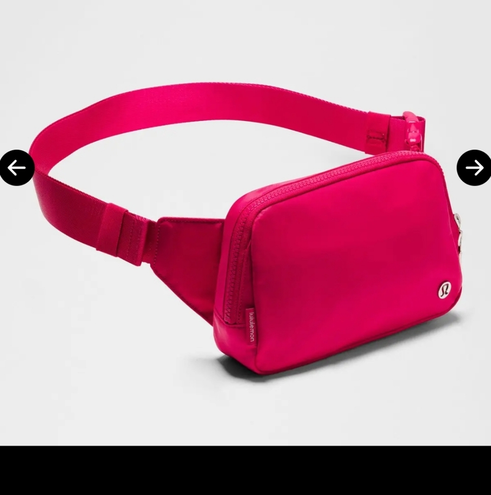 lululemon athletica Hot Pink Crossbody Belt Bag